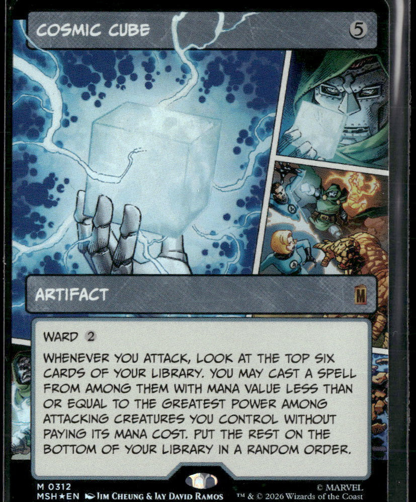 Marvel Super Heroes Cosmic Cube (Borderless) (0312) #312