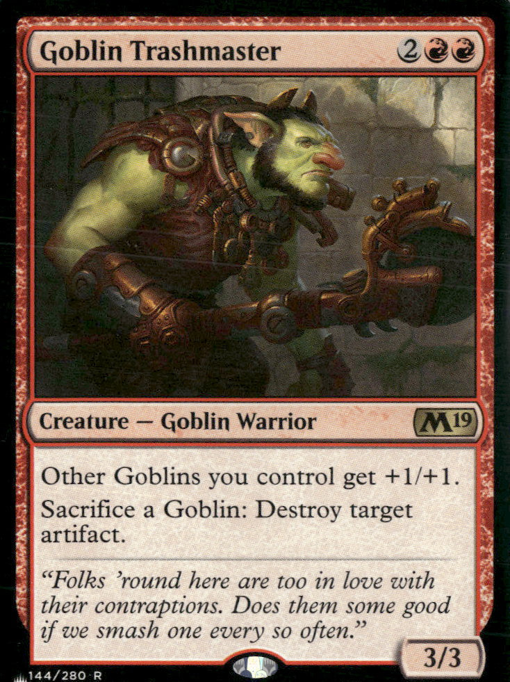 The List Reprints Goblin Trashmaster #144