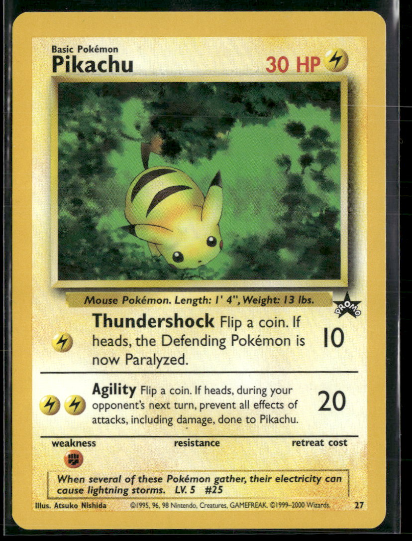 WoTC Promo Pikachu (27) #27/53