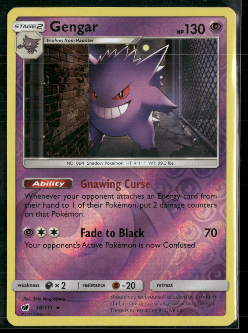 SM - Crimson Invasion Gengar #38/111