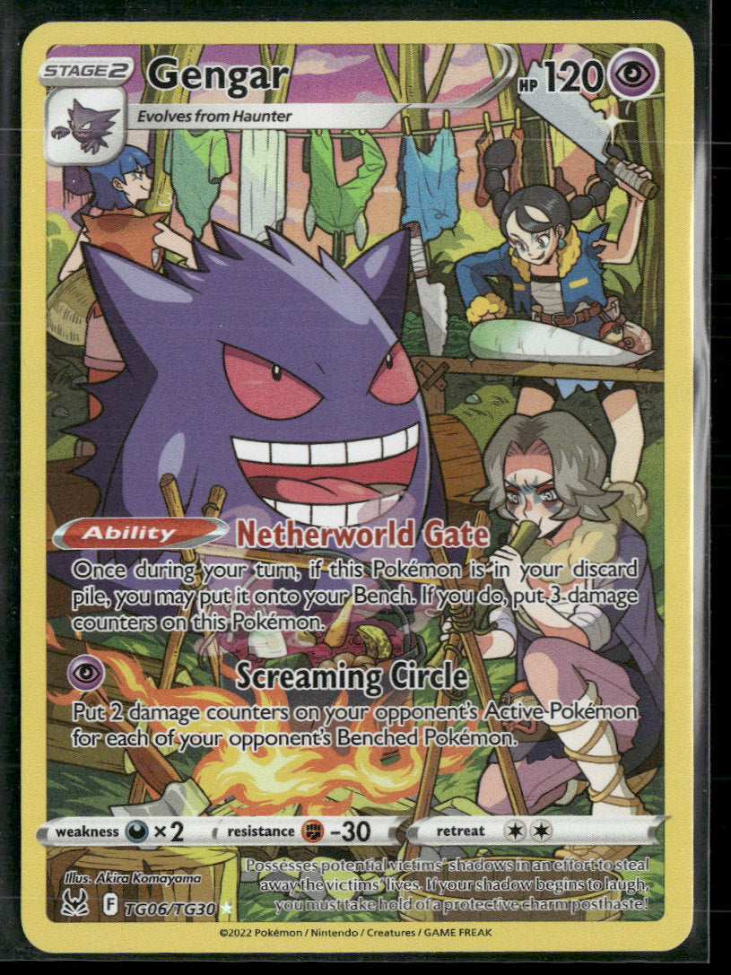 SWSH11: Lost Origin Trainer Gallery Gengar #TG06/TG30