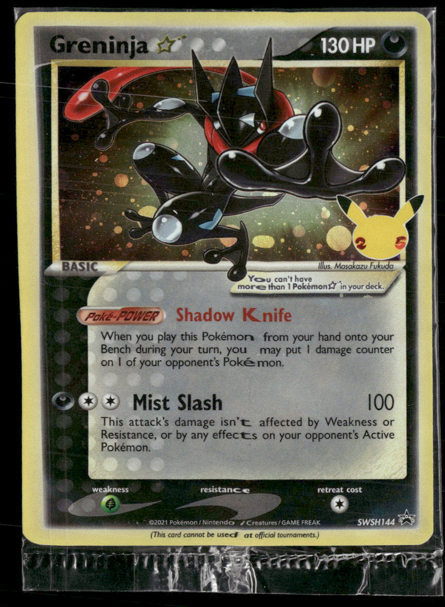 SWSH: Sword & Shield Promo Cards Greninja Star #SWSH144