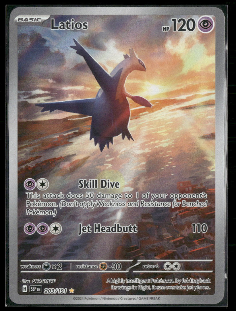 SV08: Surging Sparks Latios #203/191