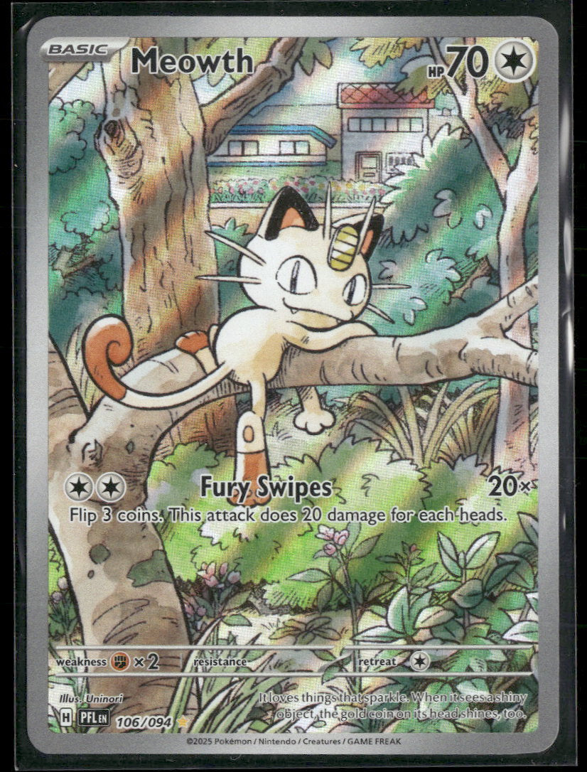ME02: Phantasmal Flames Meowth #106/094