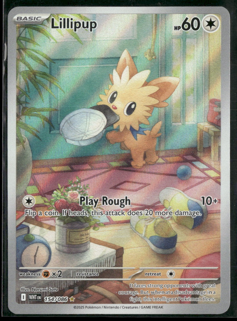 SV: White Flare Lillipup #154/086