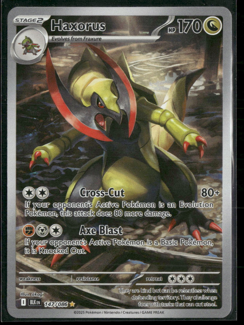 SV: Black Bolt Haxorus #147/086