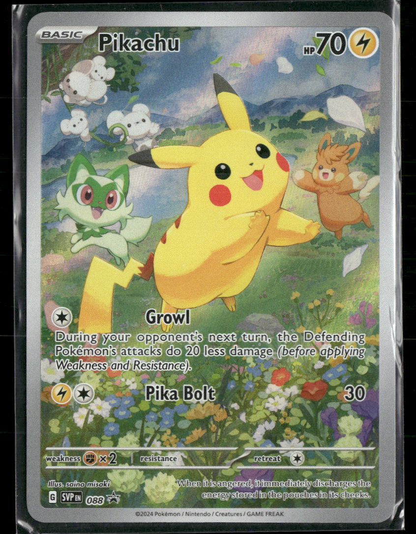 SV: Scarlet & Violet Promo Cards Pikachu #088