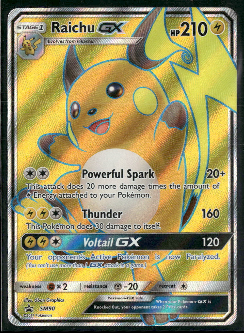 SM Promos Raichu GX #SM90