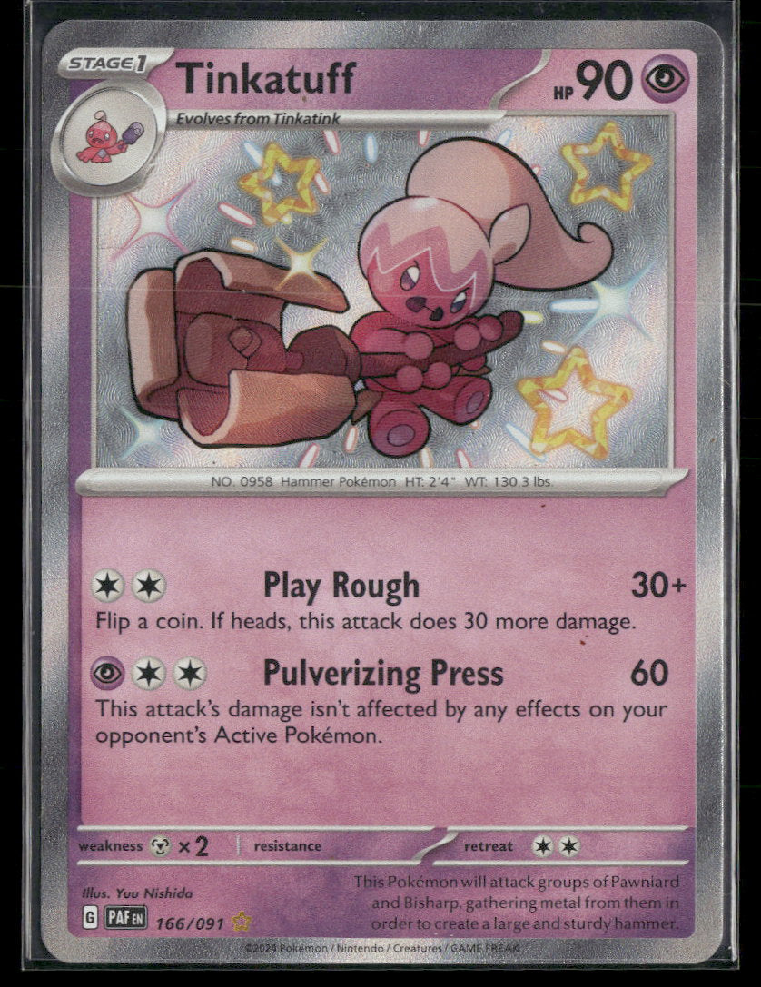 SV: Paldean Fates Tinkatuff #166/091