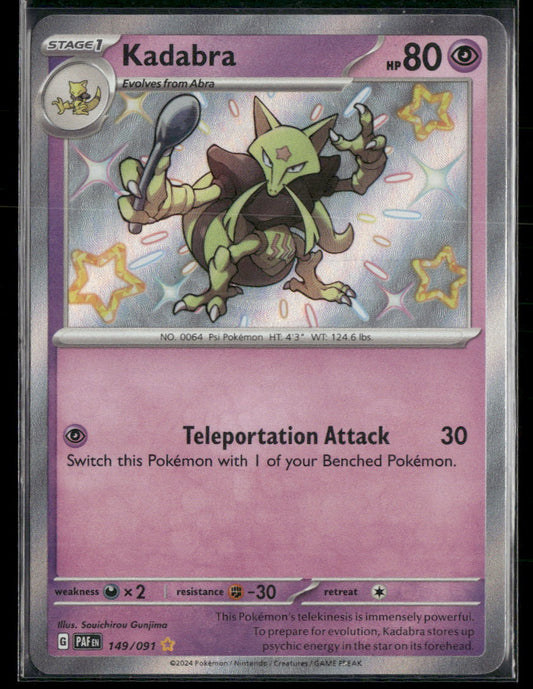 SV: Paldean Fates Kadabra #149/091