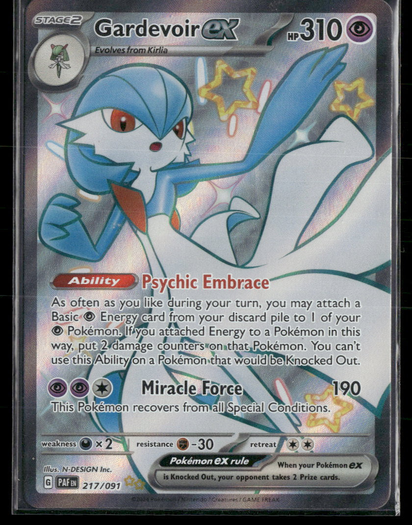 SV: Paldean Fates Gardevoir ex #217/091