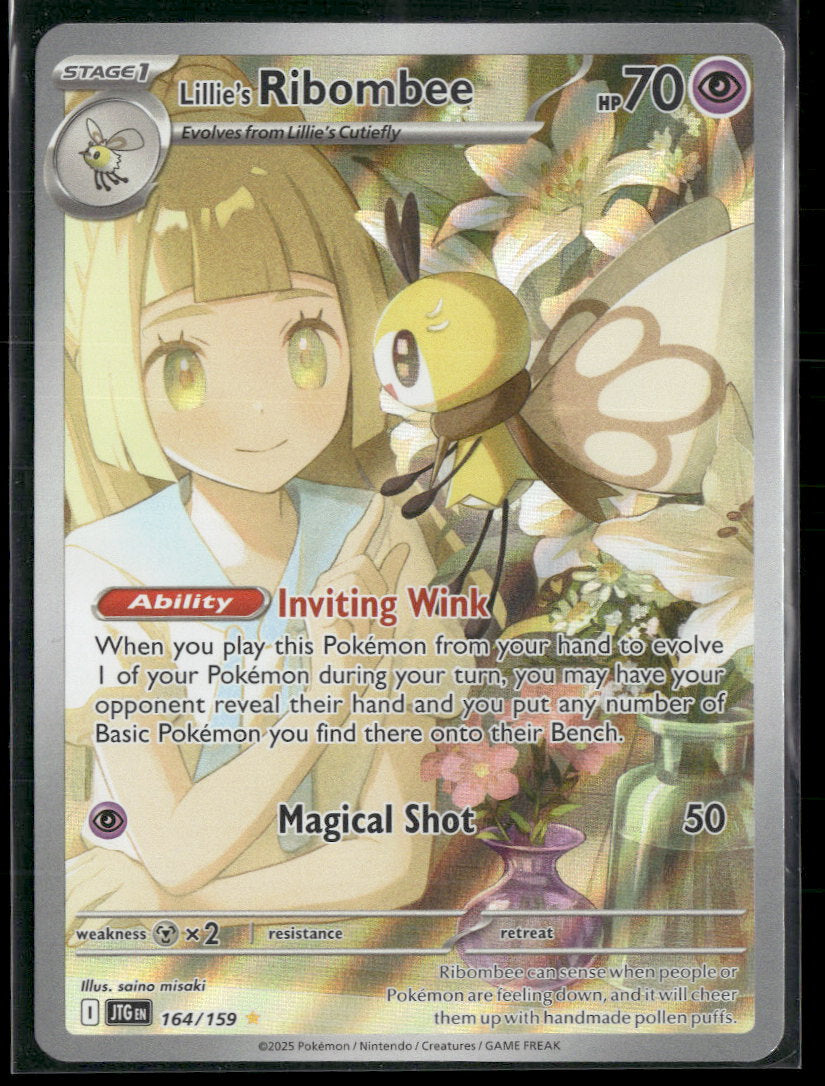 SV09: Journey Together Lillie's Ribombee #164/159