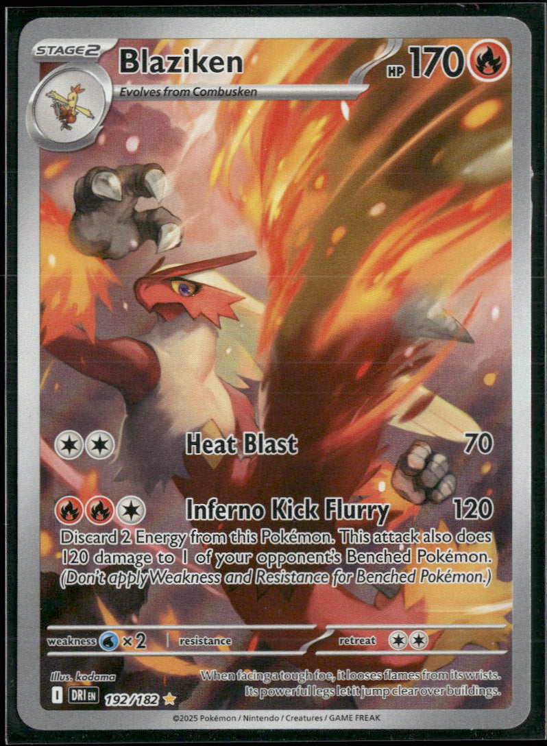 SV10: Destined Rivals Blaziken #192/182