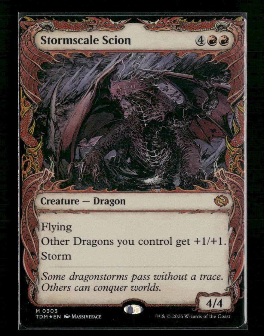 Tarkir: Dragonstorm Stormscale Scion (Showcase) Foil #303