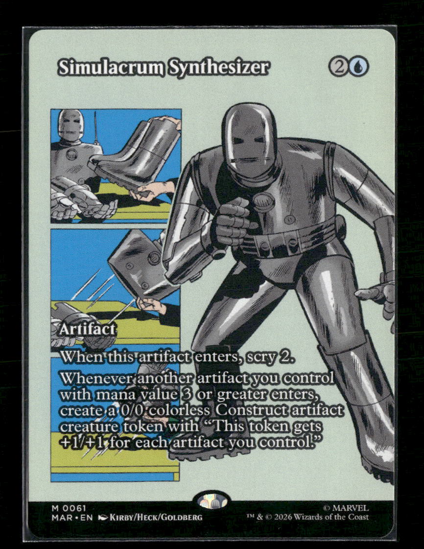 Marvel Universe Eternal-Legal Simulacrum Synthesizer (Borderless) #61