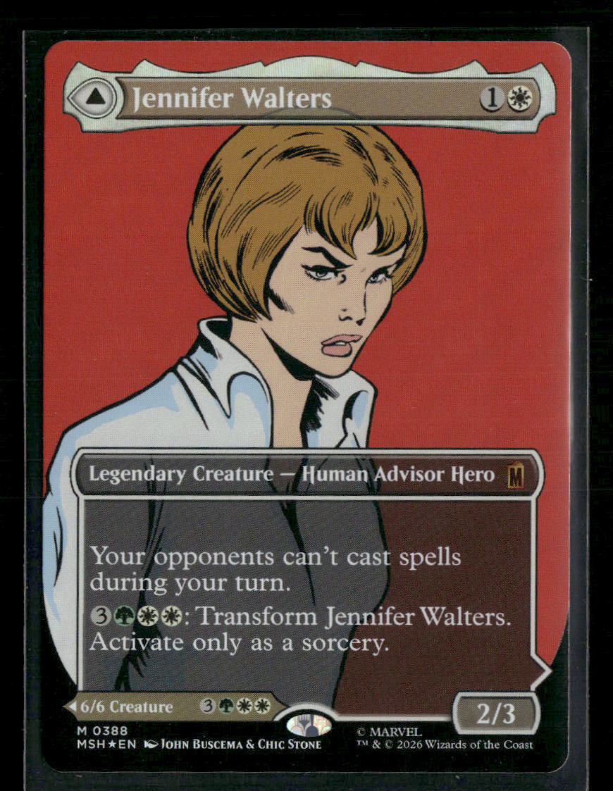 Marvel Super Heroes Jennifer Walters (Borderless) (0388) Foil #388