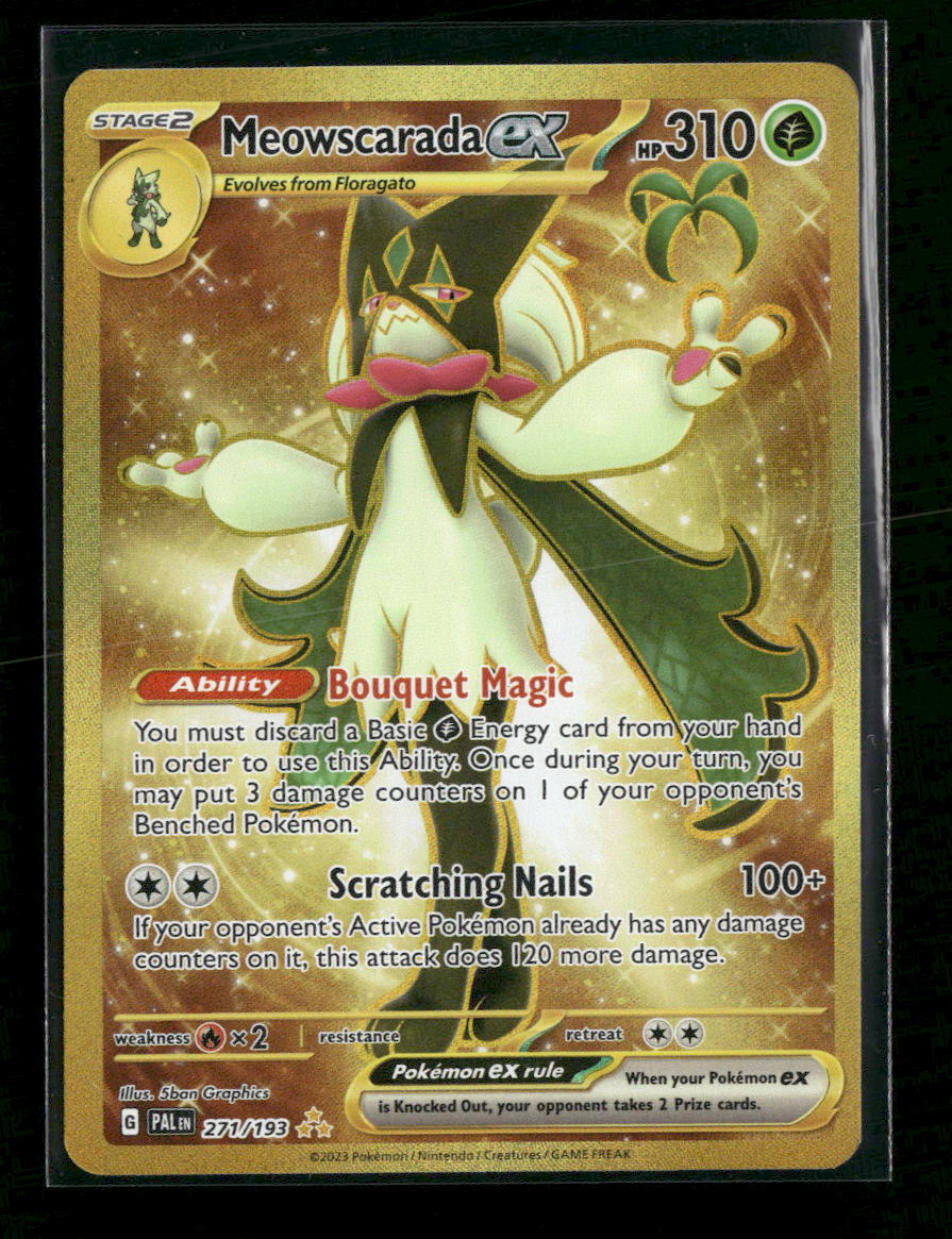 SV02: Paldea Evolved Meowscarada ex #271/193