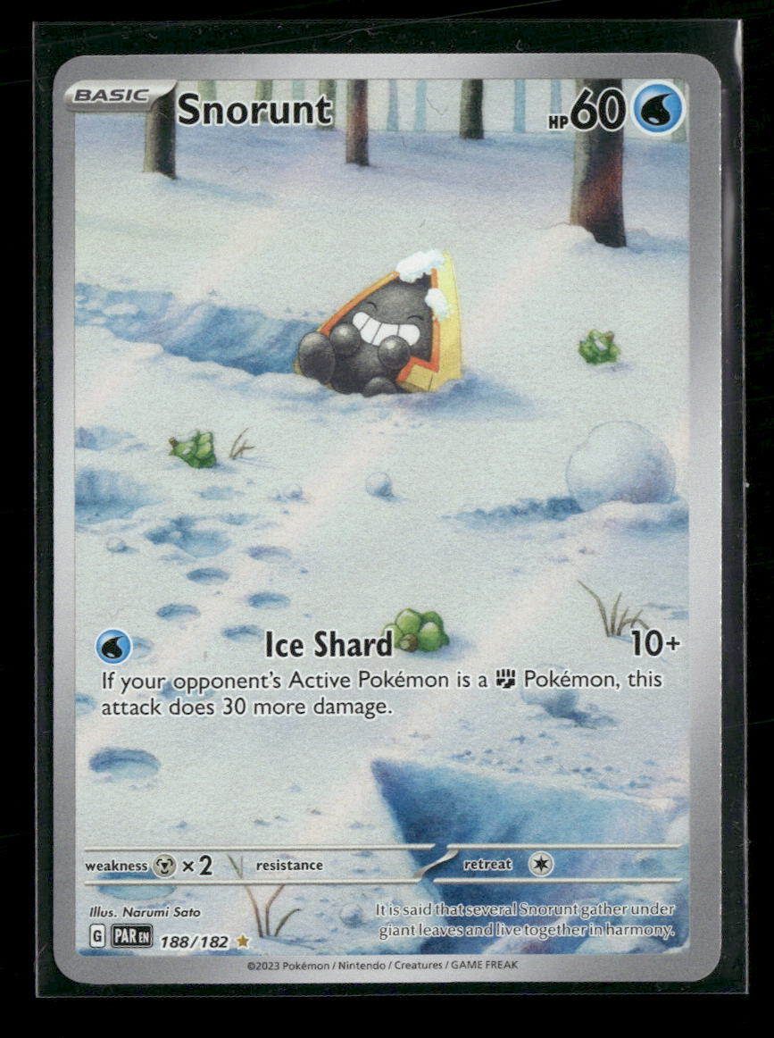 SV04: Paradox Rift Snorunt #188/182