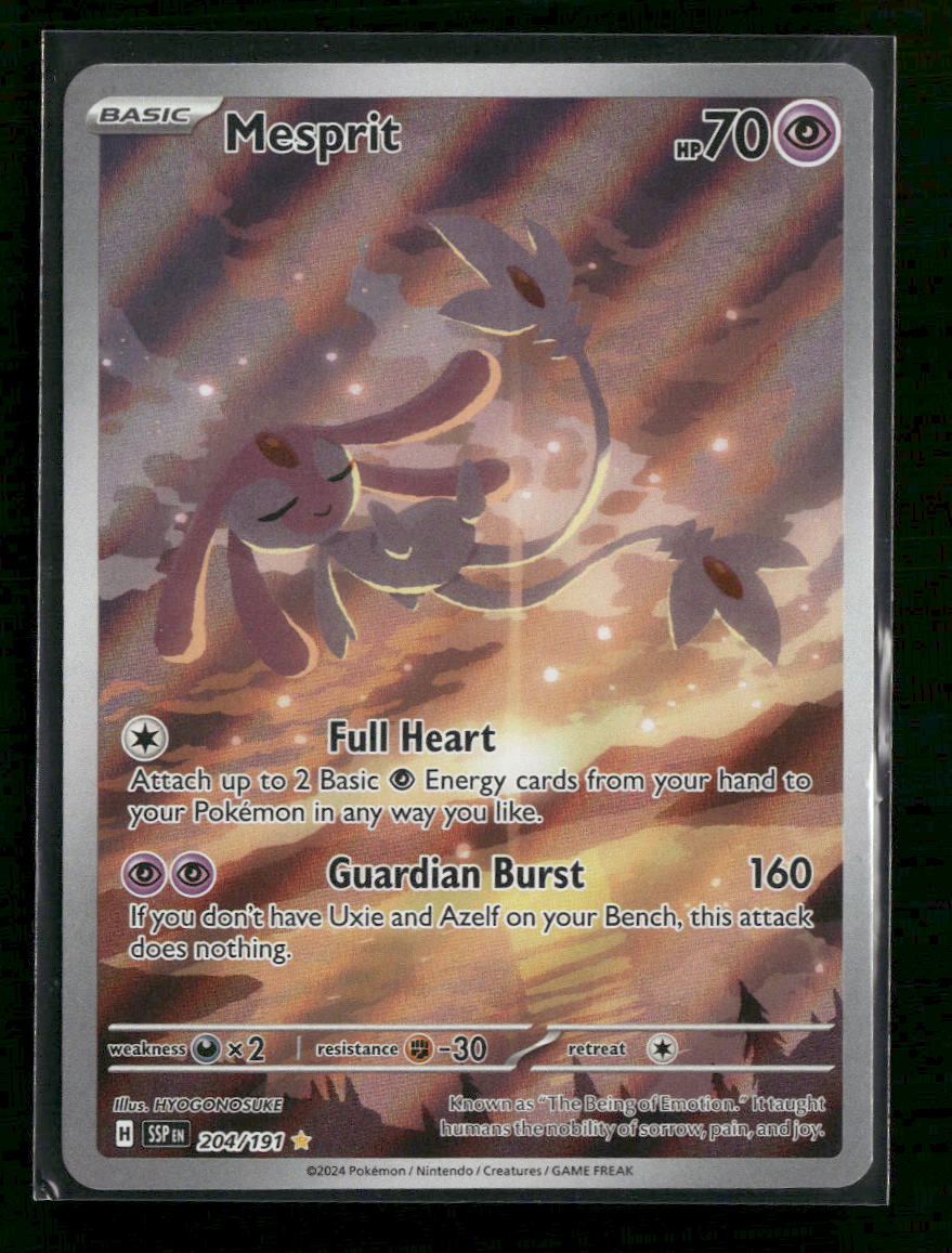 SV08: Surging Sparks Mesprit #204/191