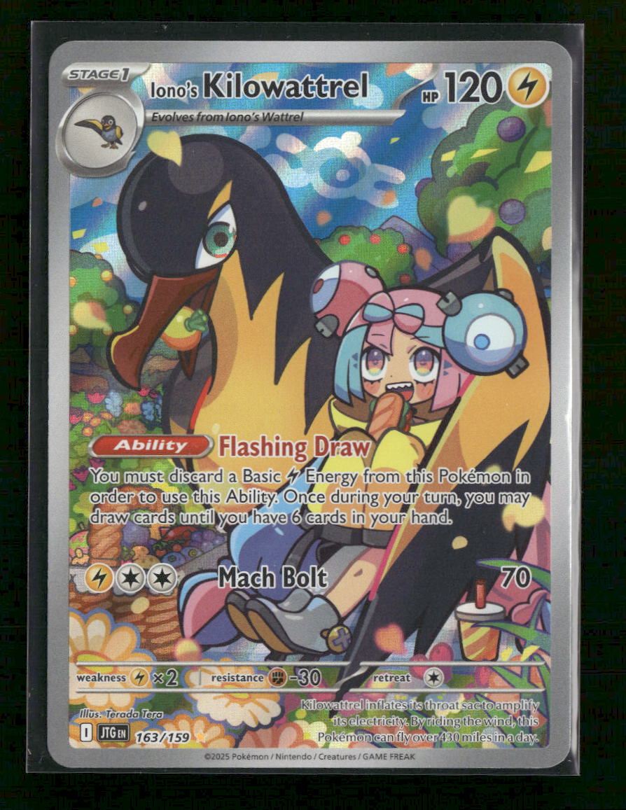 SV09: Journey Together Iono's Kilowattrel #163/159