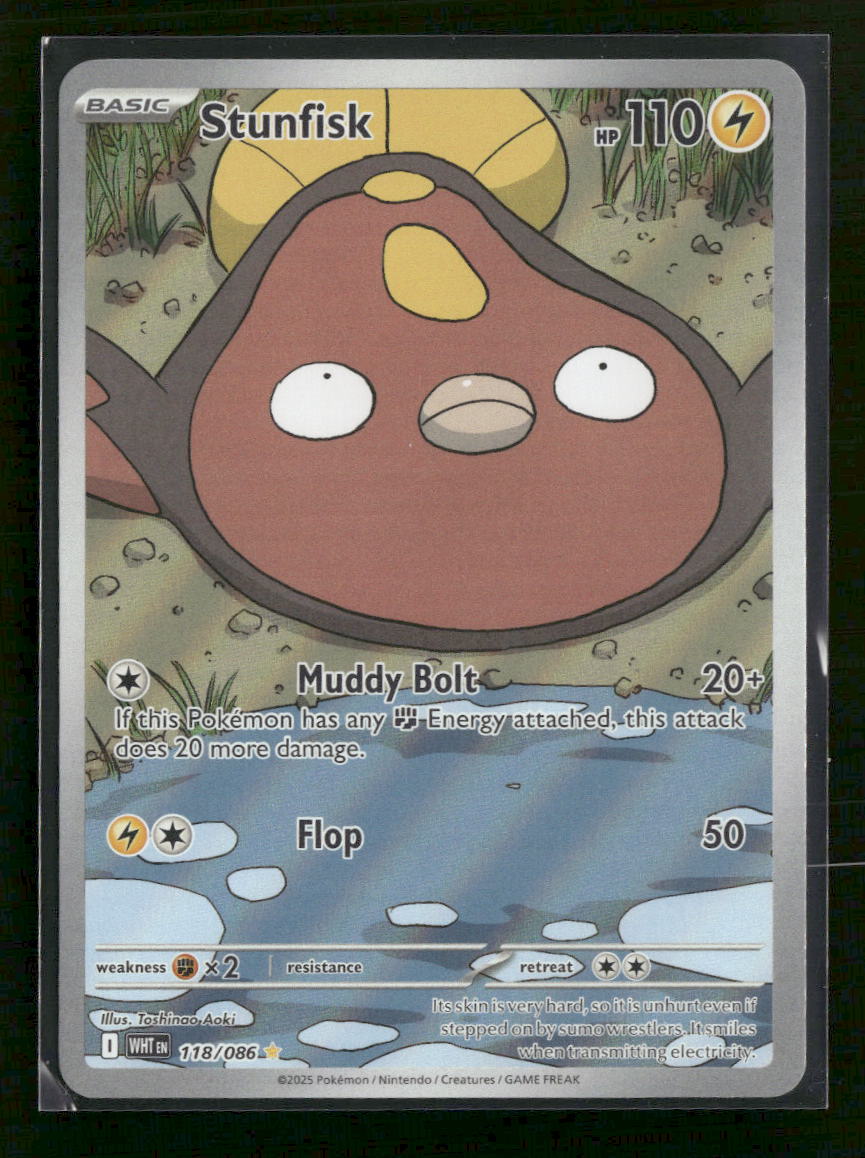 SV: White Flare Stunfisk #118/086