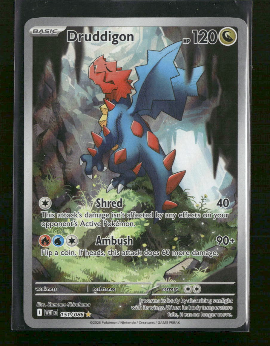 SV: White Flare Druddigon #151/086