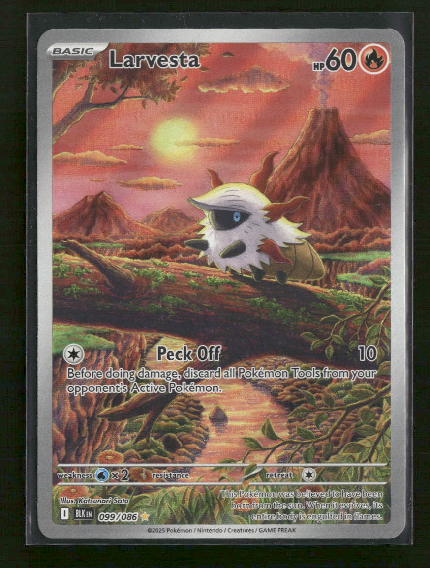 SV: Black Bolt Larvesta #099/086