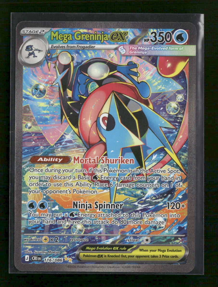ME04: Chaos Rising Mega Greninja ex #116/086