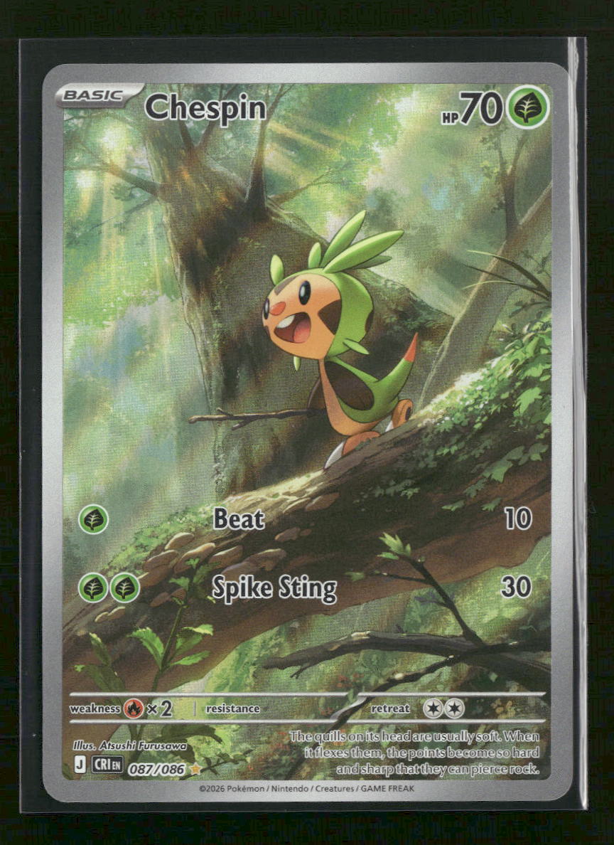 ME04: Chaos Rising Chespin #087/086