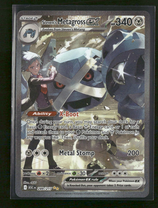ME: Ascended Heroes Steven's Metagross ex #289/217