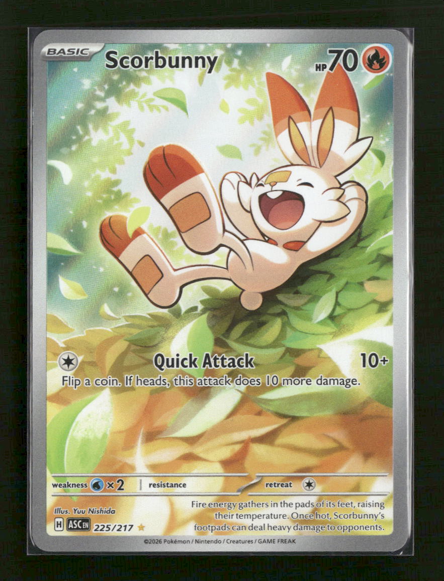 ME: Ascended Heroes Scorbunny #225/217