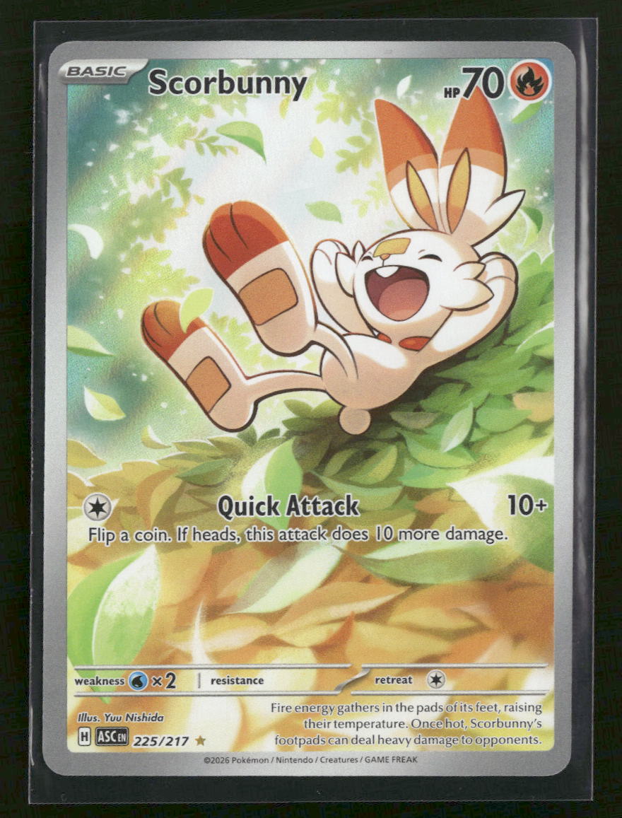 ME: Ascended Heroes Scorbunny #225/217