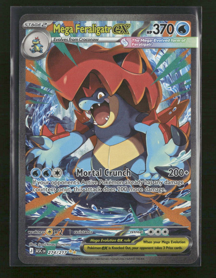 ME: Ascended Heroes Mega Feraligatr ex #274/217