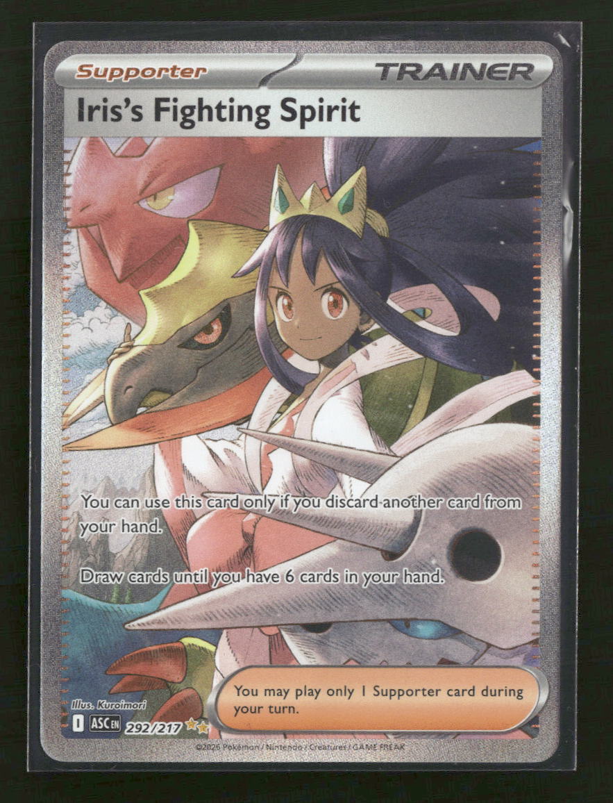 ME: Ascended Heroes Iris's Fighting Spirit #292/217