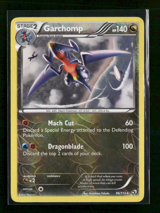Legendary Treasures Garchomp Reverse Holo #96/113
