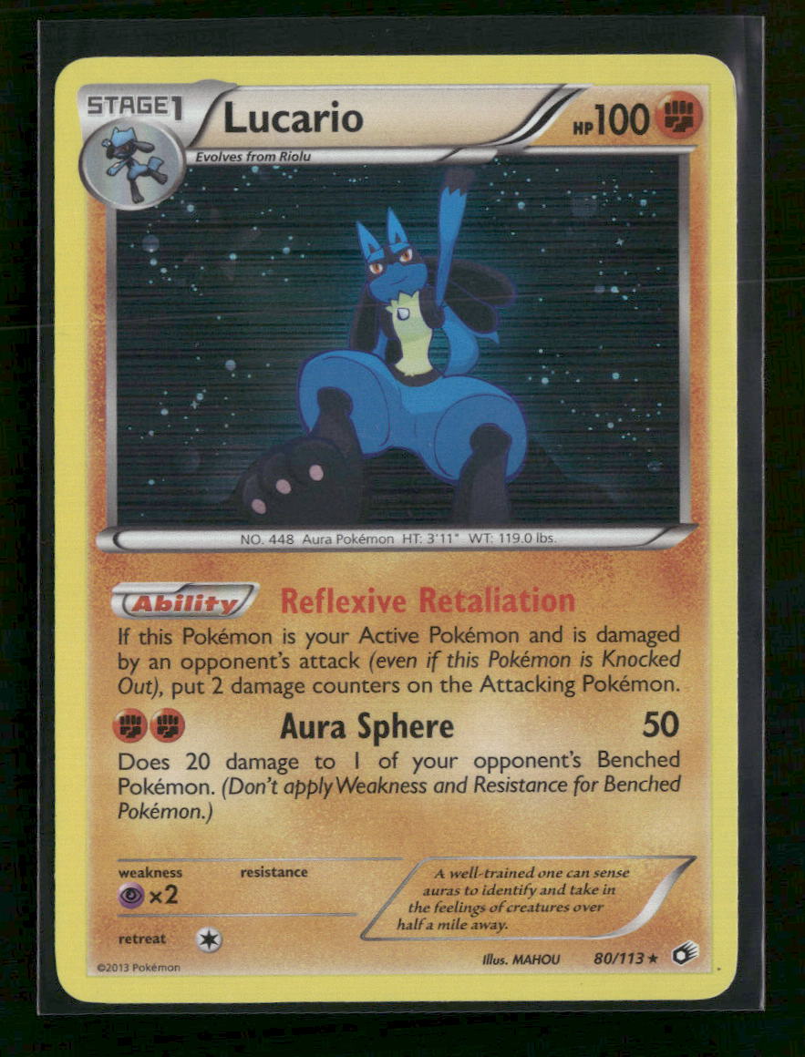 Legendary Treasures Lucario #80/113