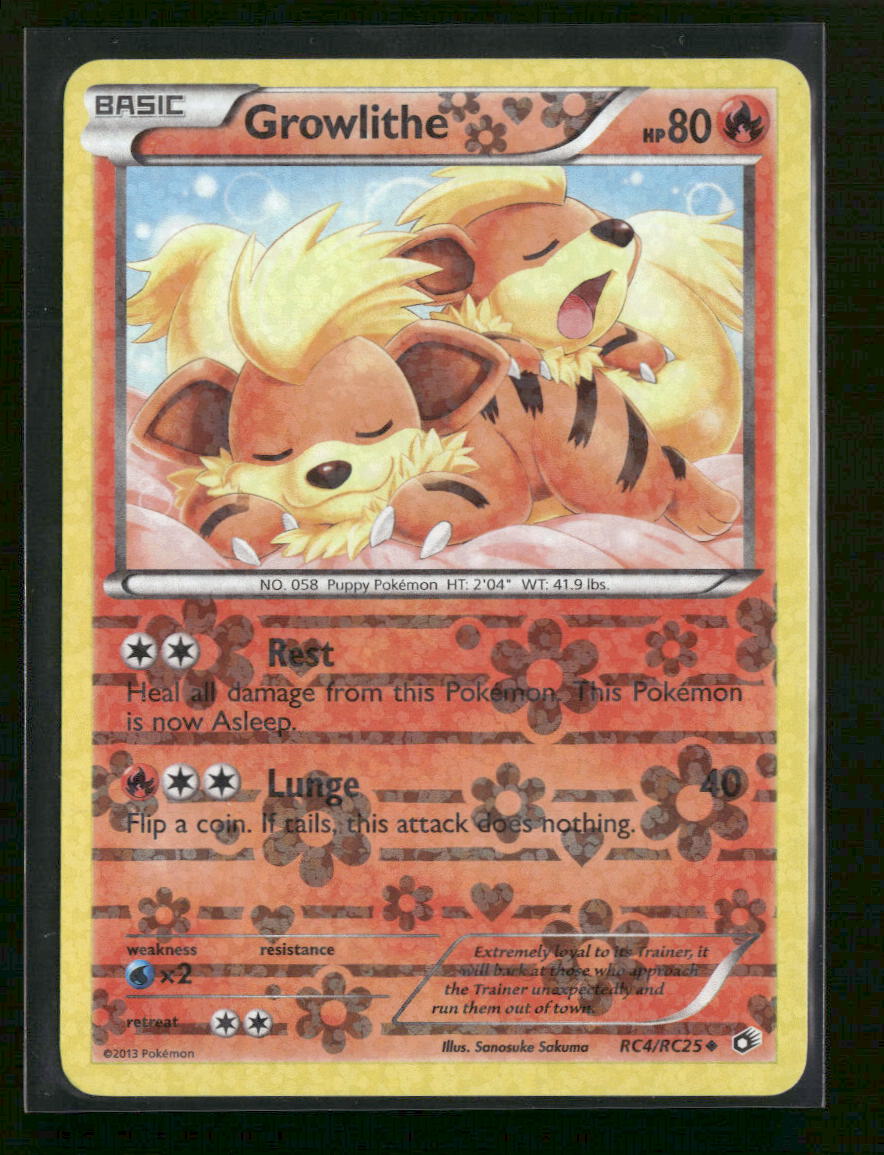 Legendary Treasures: Radiant Collection Growlithe #RC4/RC25