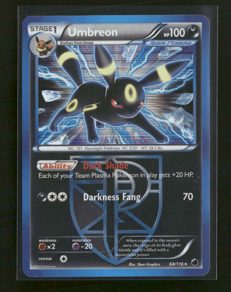 Plasma Freeze Umbreon (Team Plasma) #64/116