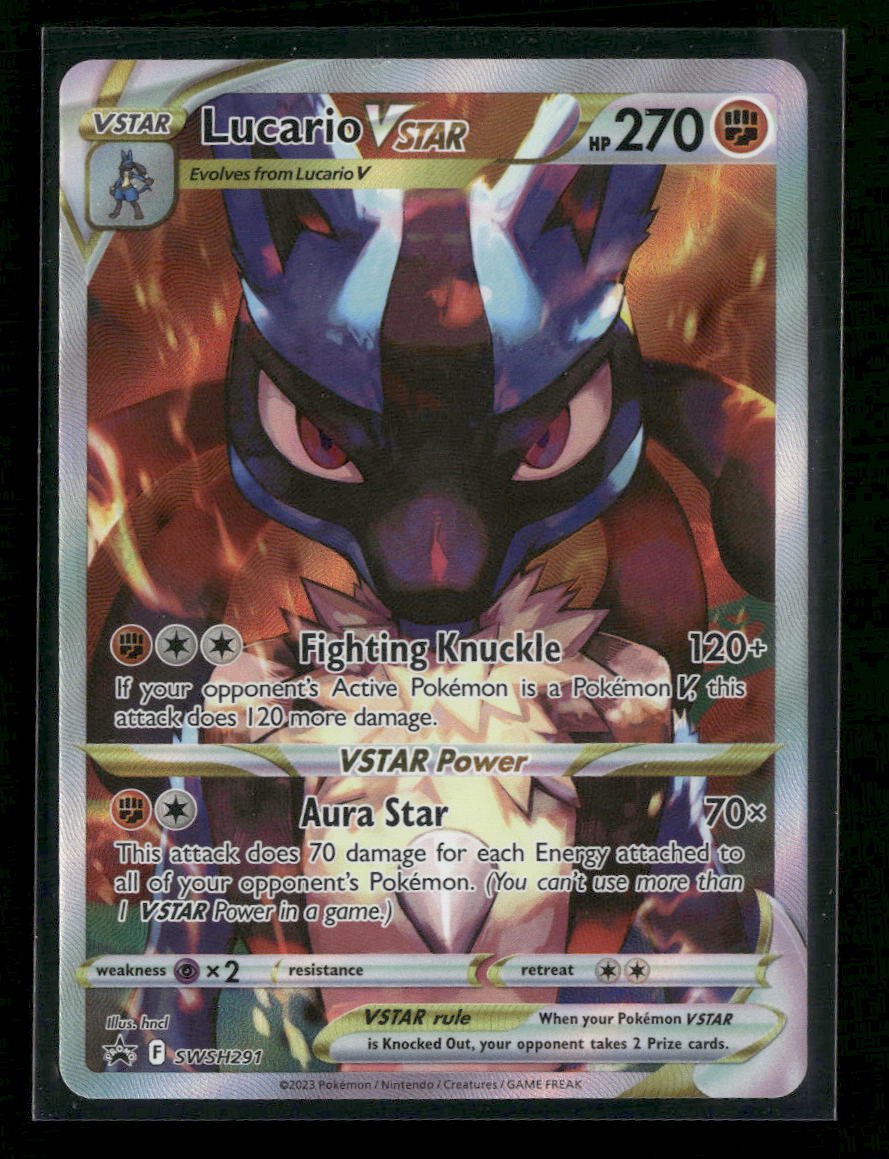 SWSH: Sword & Shield Promo Cards Lucario VSTAR #SWSH291