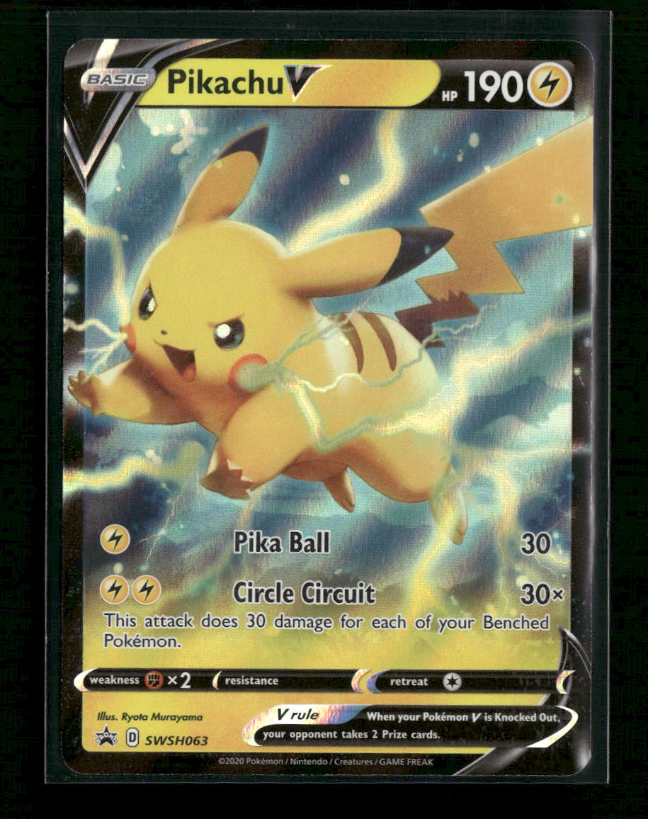 SWSH: Sword & Shield Promo Cards Pikachu V #SWSH063