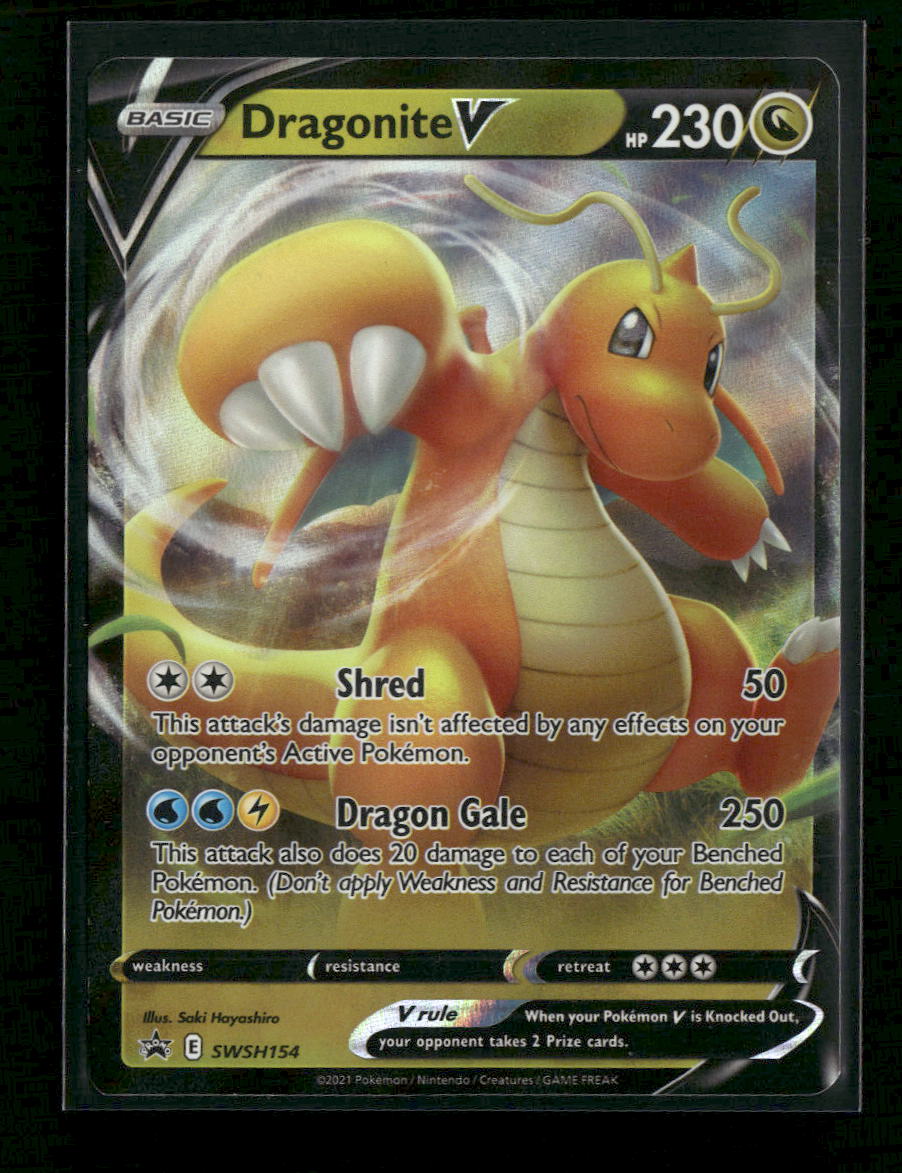 SWSH: Sword & Shield Promo Cards Dragonite V #SWSH154