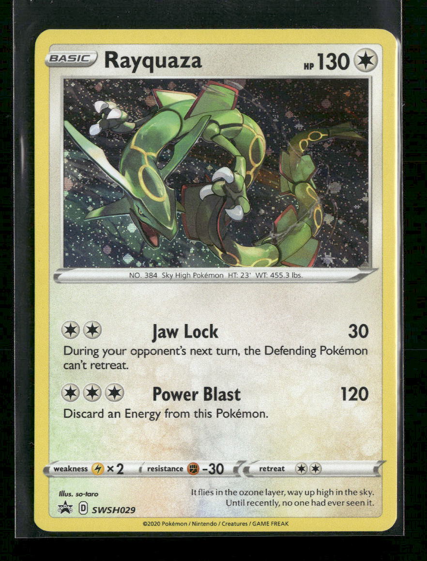 SWSH: Sword & Shield Promo Cards Rayquaza #SWSH029
