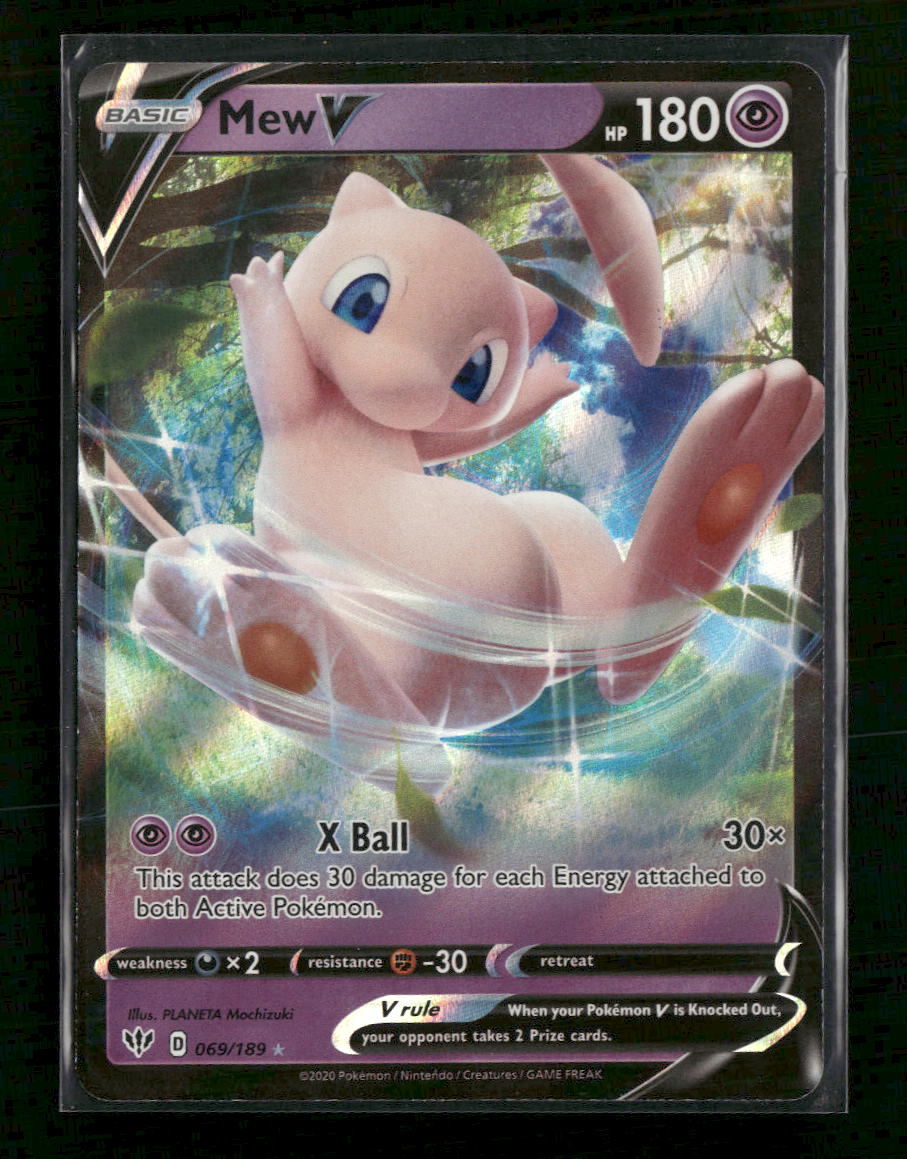 SWSH03: Darkness Ablaze Mew V #069/189