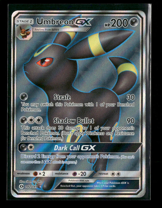 SM Base Set Umbreon GX (Full Art) #142/149