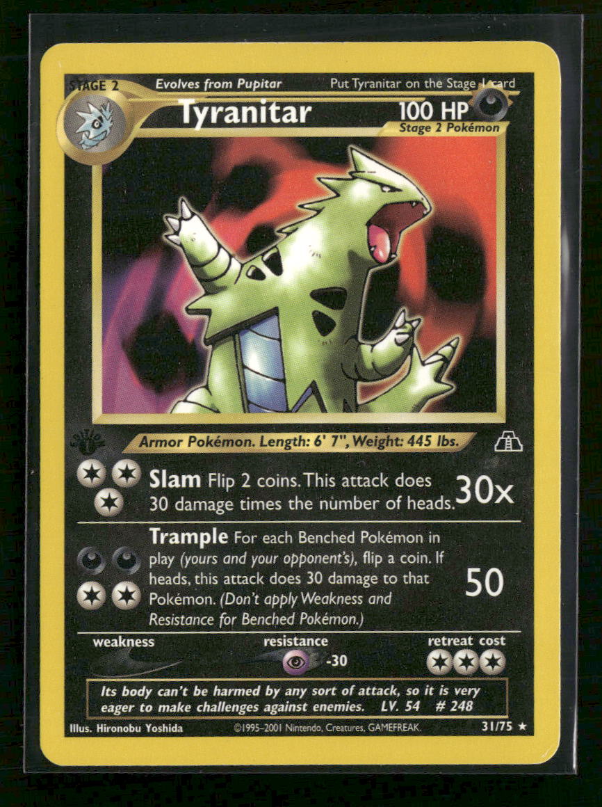 Neo Discovery Tyranitar (31) #31/75