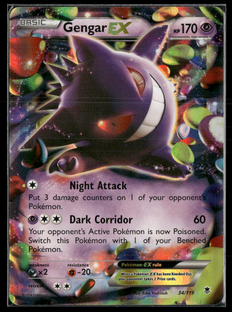 XY - Phantom Forces Gengar EX #34/119