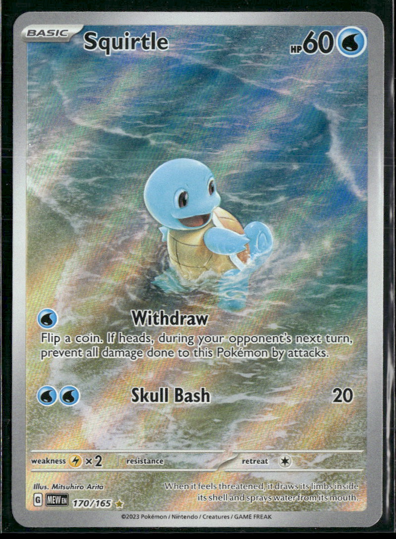 SV: Scarlet & Violet 151 Squirtle #170/165