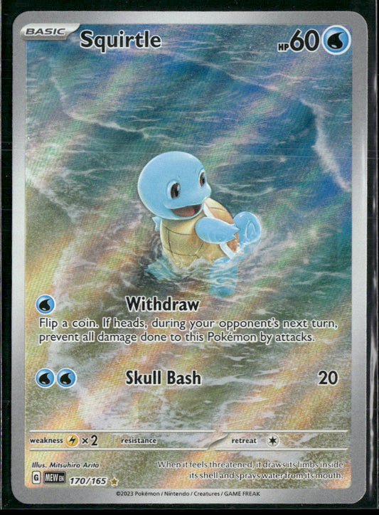 SV: Scarlet & Violet 151 Squirtle #170/165