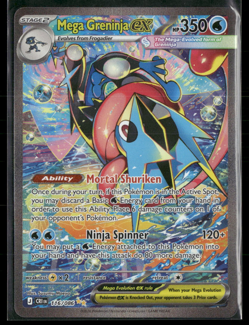 ME04: Chaos Rising Mega Greninja ex #116/086
