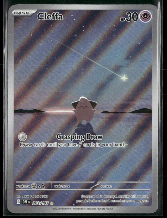 SV03: Obsidian Flames Cleffa #202/197
